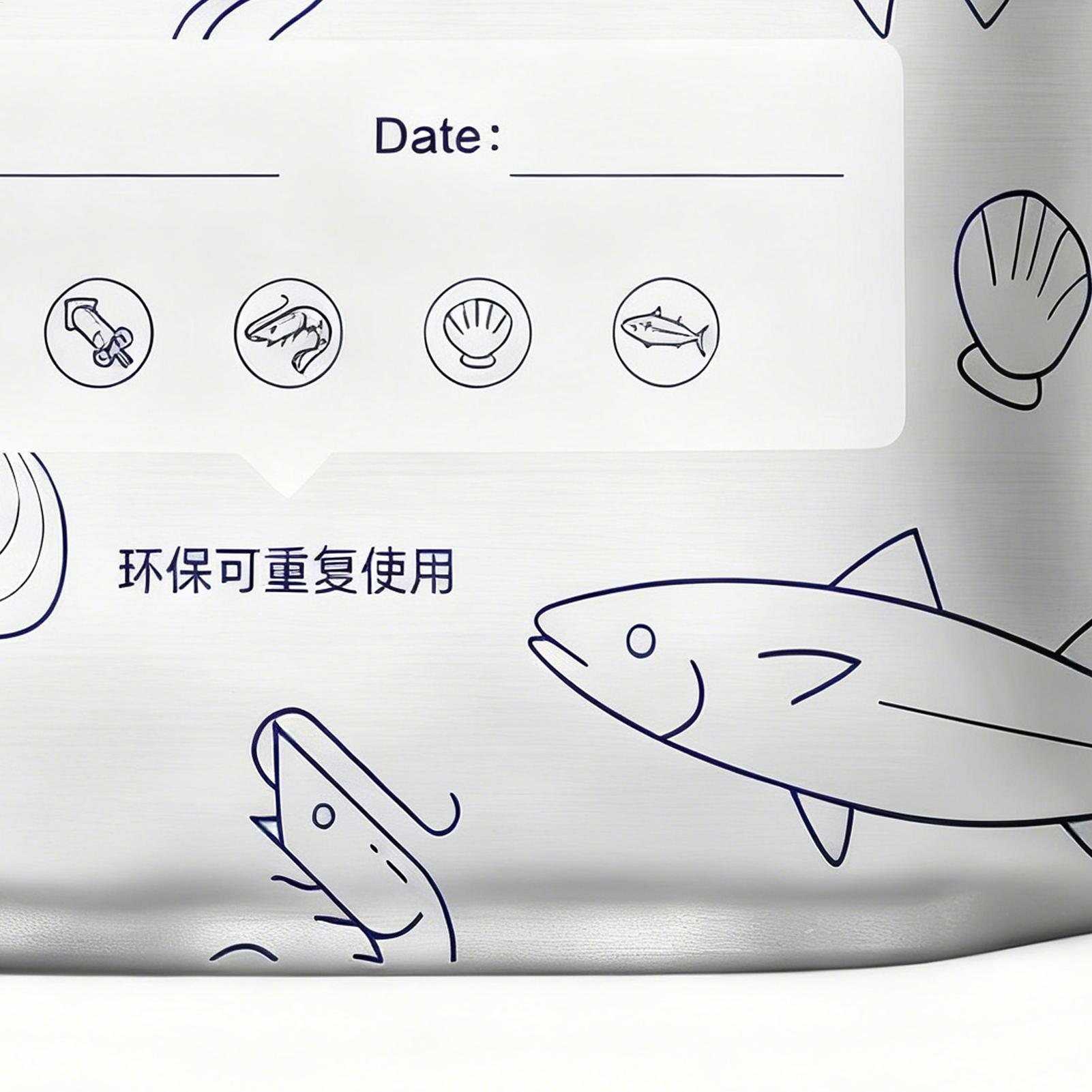 Meal Prep Ziplock - アルミ保存袋 30枚 ジップロック付き アルミホイル冷凍食品袋 野菜、果物、魚介類、電子レンジ対応、食事の準備用