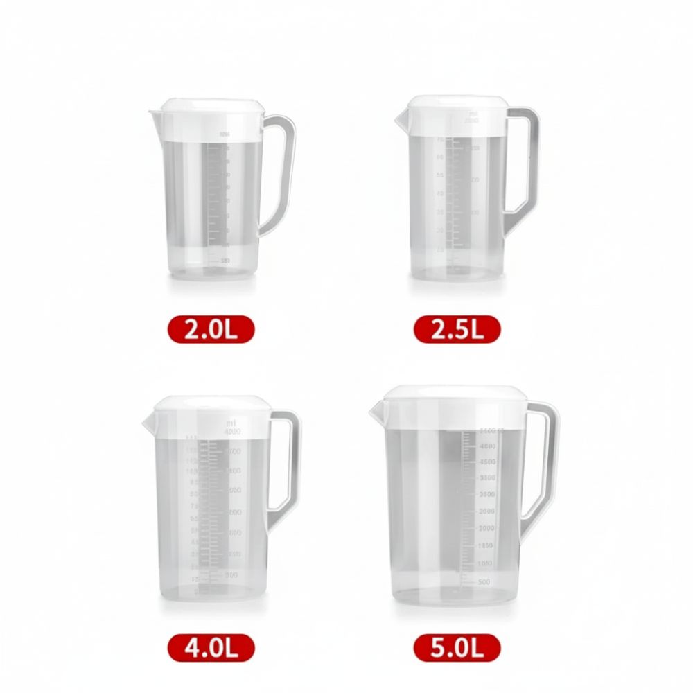 Meal Prep Juice Bottles - プラスチック容器 透明な水筒 目盛り付きプラスチック水差し 大容量ジュースボトル 紅茶ボトル