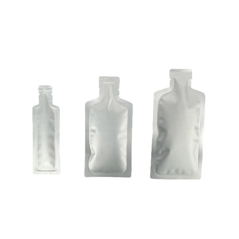 Meal Prep Juice Bottles - 100 個ボトル型小さなサンプルバッグ食品グレードのアルミ箔包装ポーチジュース液体飲料飲料 10 グラム 30 グラム