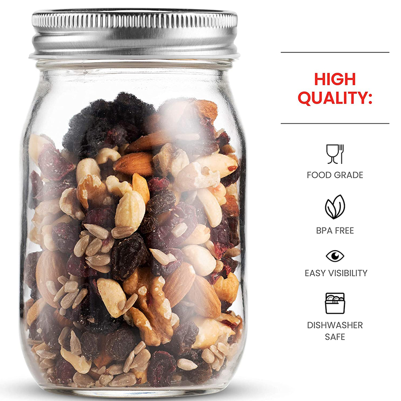 食事の準備、食品貯蔵、缶詰、飲料、ゼリー、ドライフード、スパ - Meal Prep Jar Salad のレビューと価格