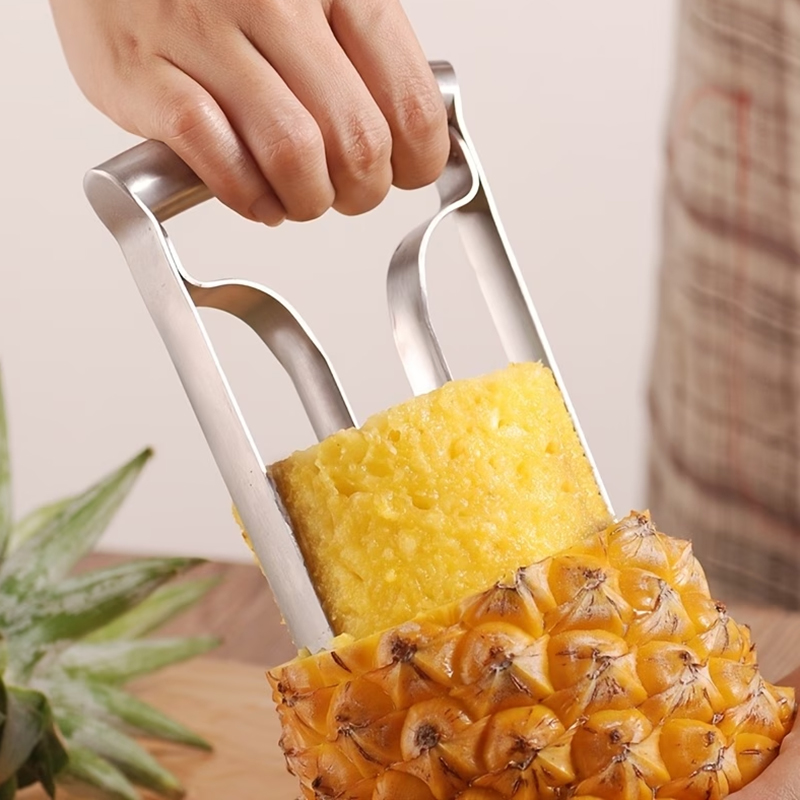 パイナップルピーラー パイナップルコアラー スライサー ステ - Pineapple Corer Slicer のレビューと価格