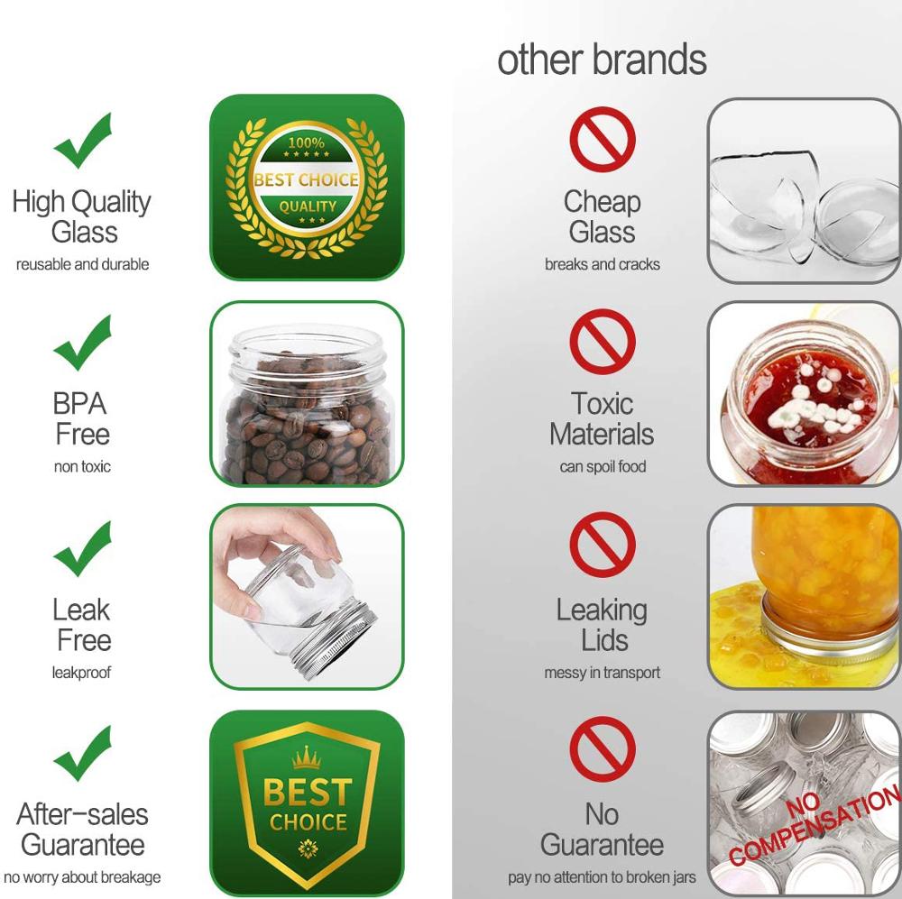 食事の準備、食品貯蔵、缶詰、飲用、ドライフード、スパイス、サ - Meal Prep Jar Salad のレビューと価格