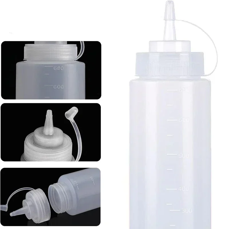 1 個 Empty120ml-1000ml PE プラスチッ - Sauce Squeeze Bottle のレビューと価格