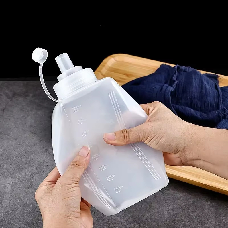 1000MLスクイーズソースボトルと蓋付き大口径プラスチック - Sauce Squeeze Bottle のレビューと価格