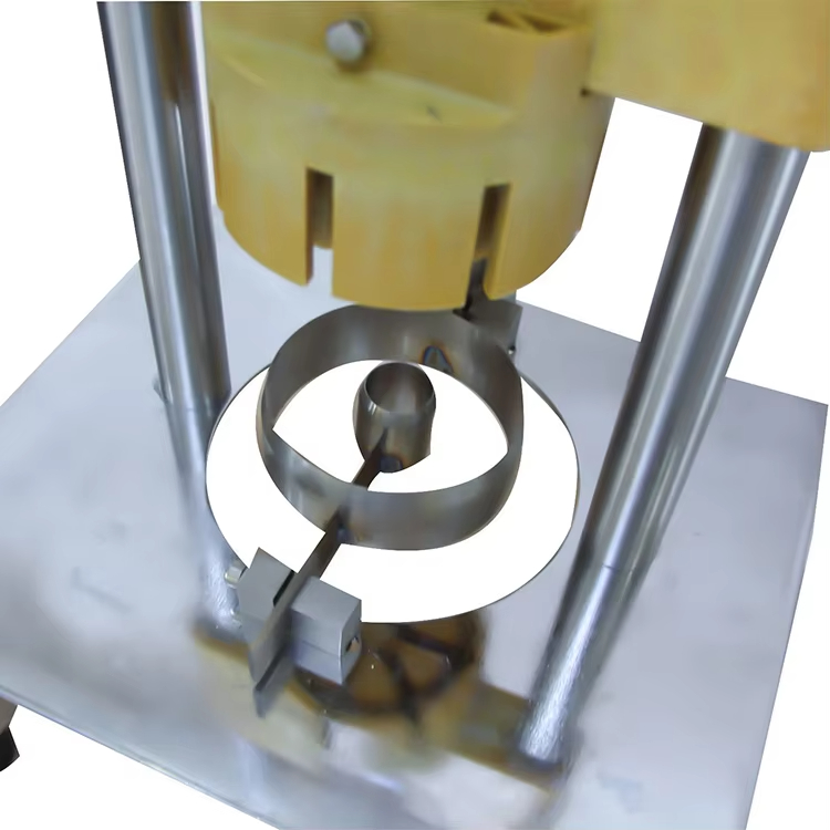手動式工業用パイナップル皮むき・芯抜き・スライス機、垂直型パ - Pineapple Corer Slicer のレビューと価格