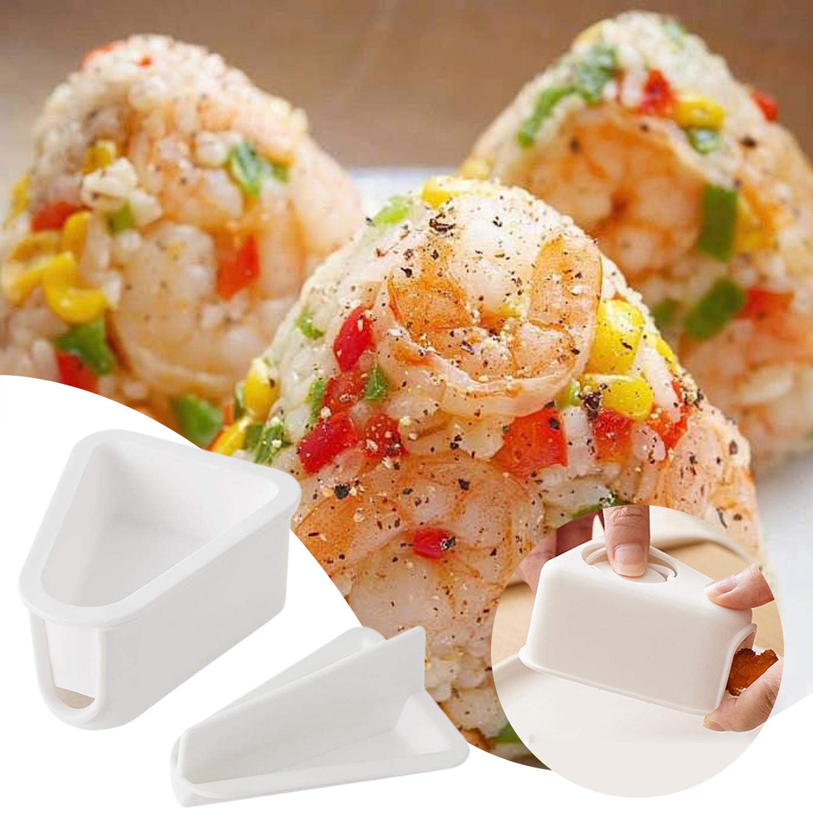 おにぎりメーカー 日本製 ポータブルキッチンツール 再利用可 - Meal Prep With Rice のレビューと価格