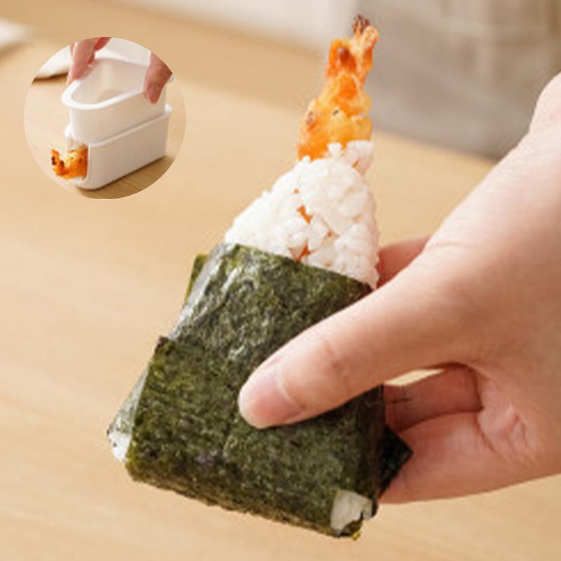 おにぎりメーカー 日本製 ポータブルキッチンツール 再利用可 - Meal Prep With Rice のレビューと価格