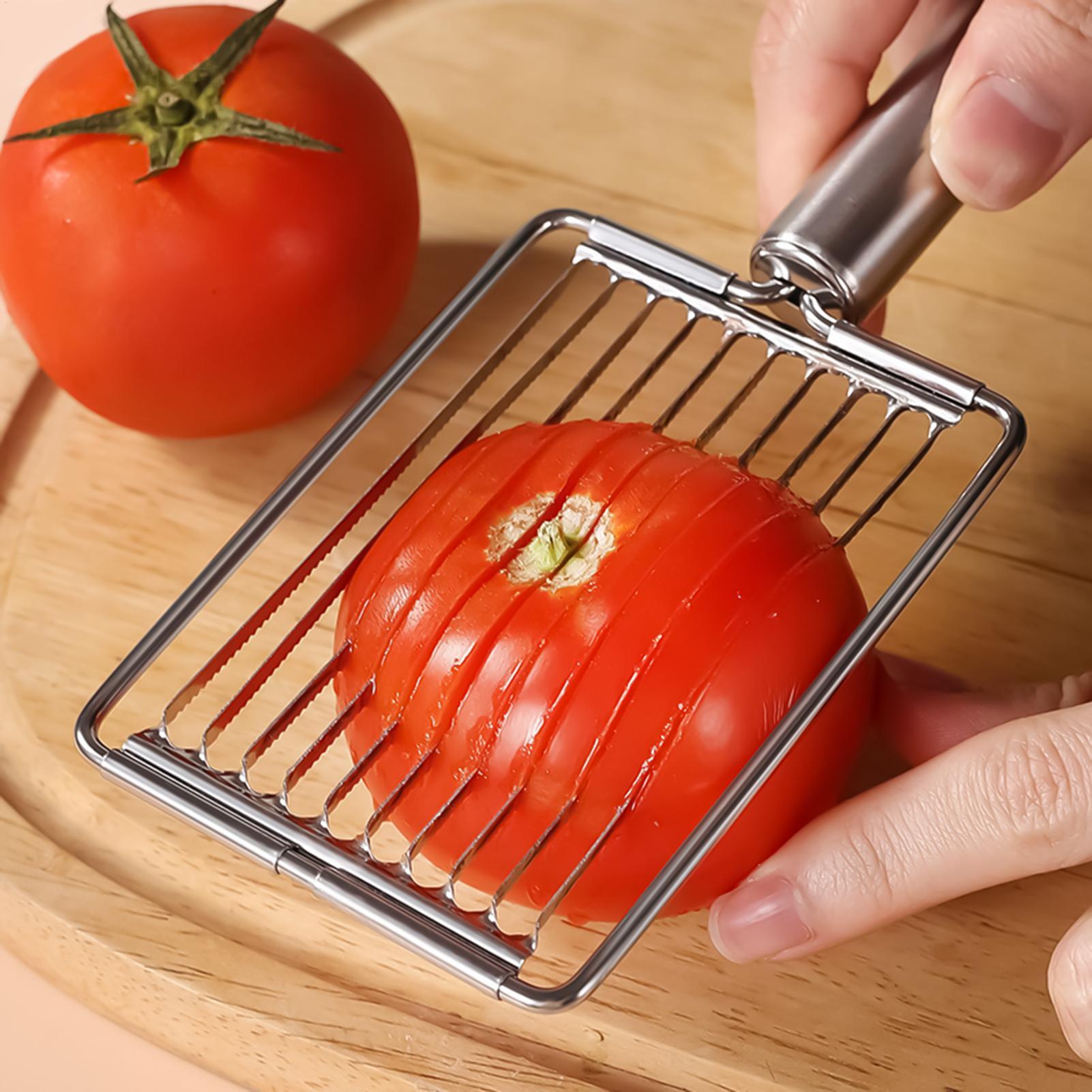 ステンレス製トマトスライサー人間工学に基づいた玉ねぎチョッパ - Meal Prep Potatoes のレビューと価格