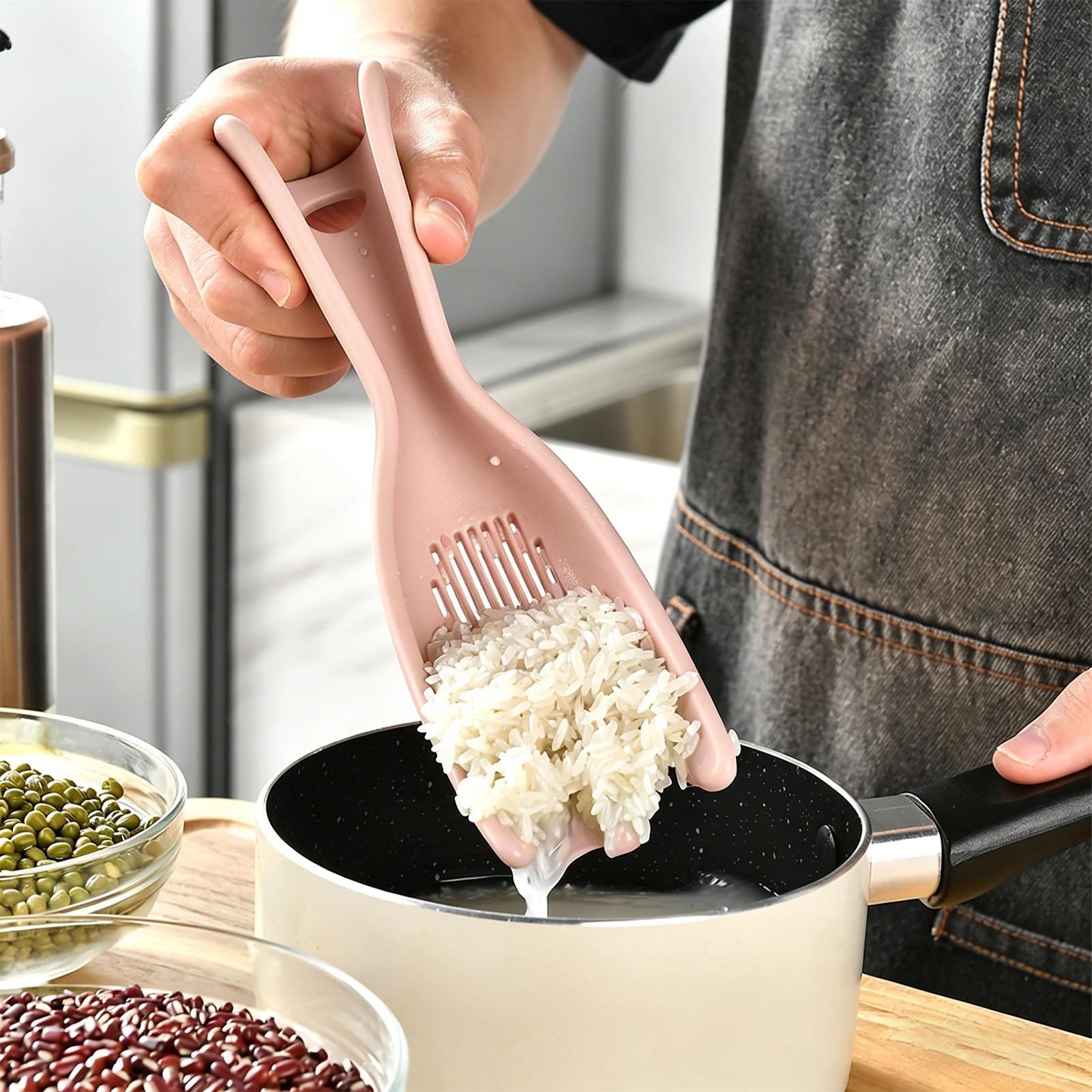米こし器 シリコン製 多機能パドル 米洗い器 穀物豆類用 家 - Meal Prep With Rice のレビューと価格