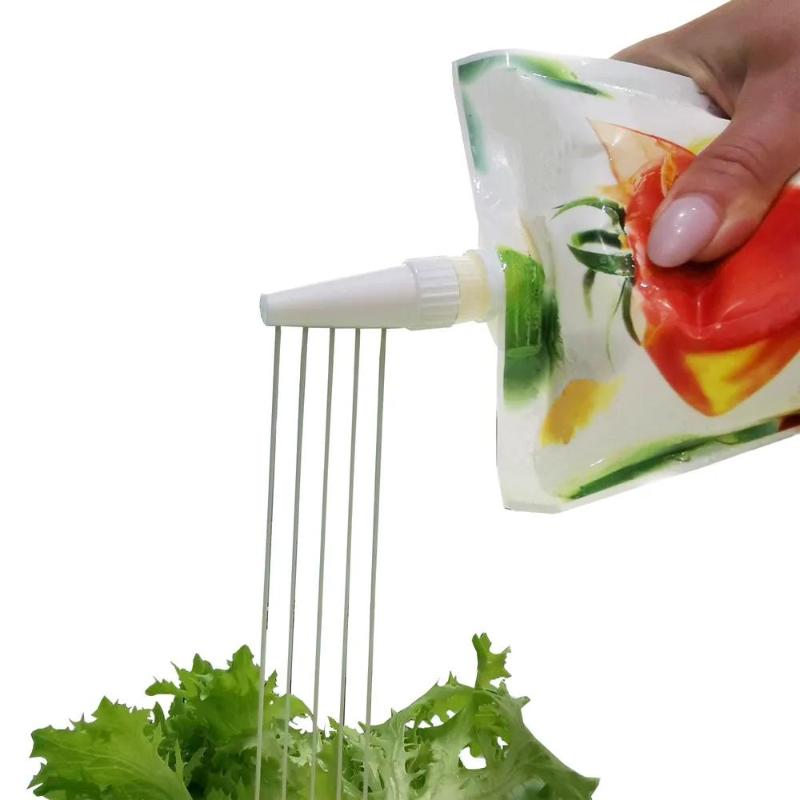 【H】3個/セット キッチンケチャップスクイーズボトル プラ - Sauce Squeeze Bottle のレビューと価格