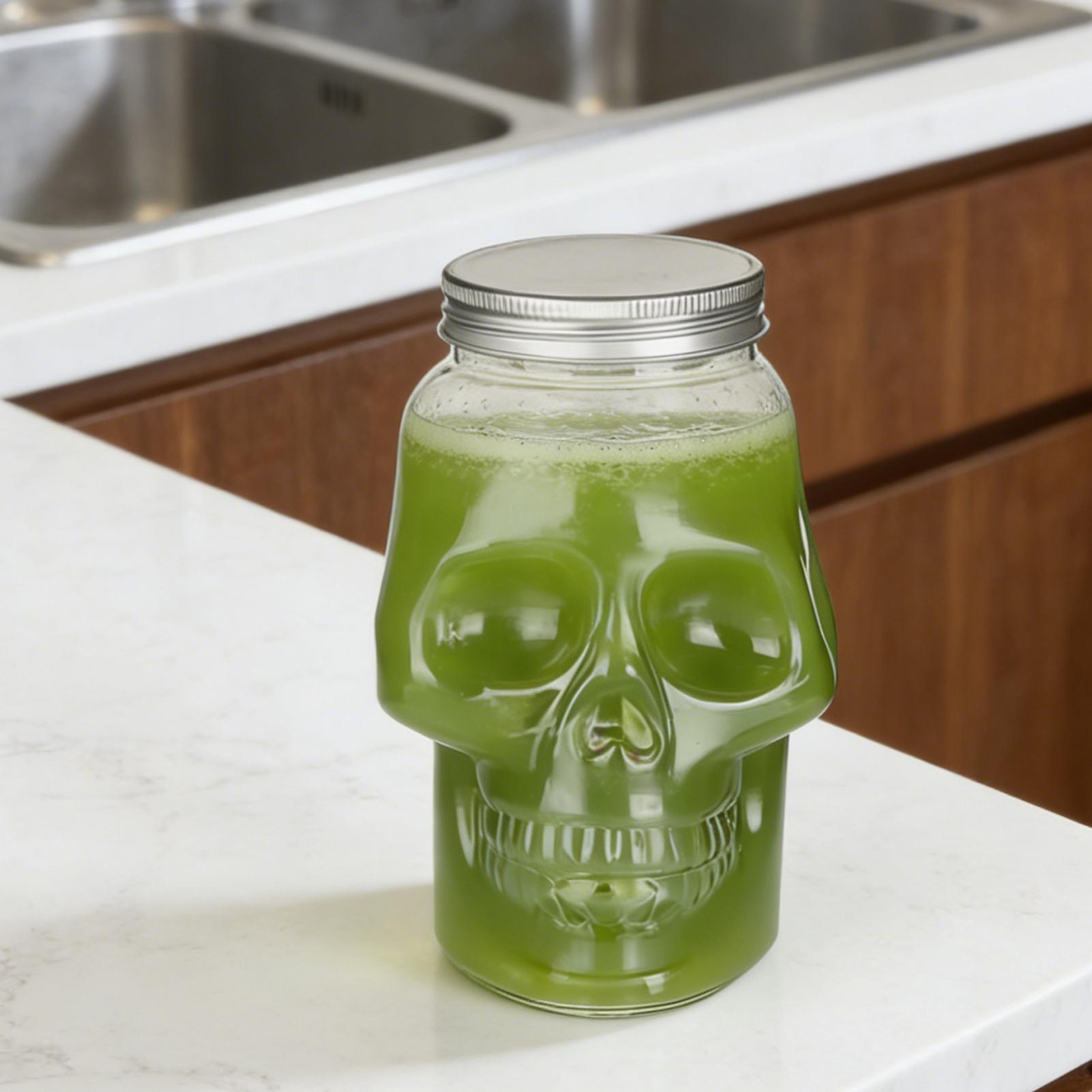 透明な蓋付きスカルジャー、広口メイソンジャー、食品保存、サラ - Meal Prep Jar Salad のレビューと価格