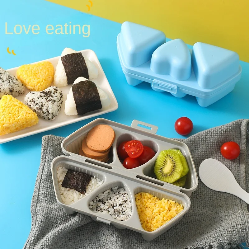 折りたたみポータブル三角形愛寿司ライスツール米と野菜ロールボ - Meal Prep With Rice のレビューと価格