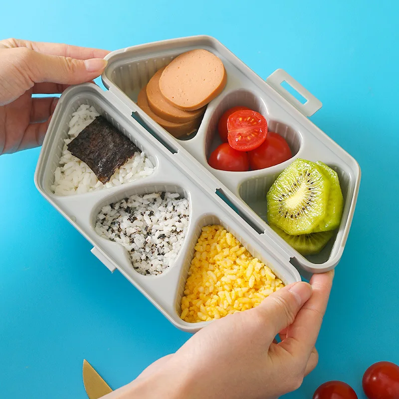 折りたたみポータブル三角形愛寿司ライスツール米と野菜ロールボ - Meal Prep With Rice のレビューと価格