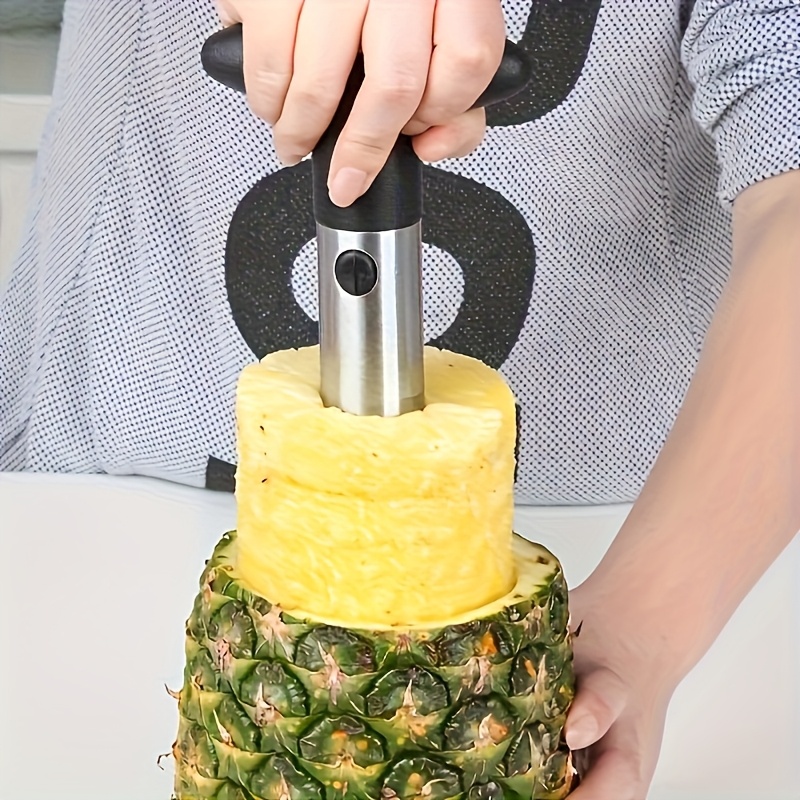 1pc ステンレス鋼パイナップルコアラー手動パイナップルスラ - Pineapple Corer Slicer のレビューと価格