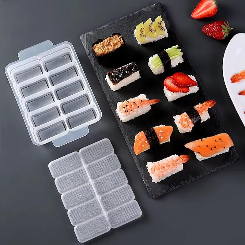 新しい10個取りおにぎり型、蓋付きノンスティックPPクリア容 - Meal Prep With Rice のレビューと価格