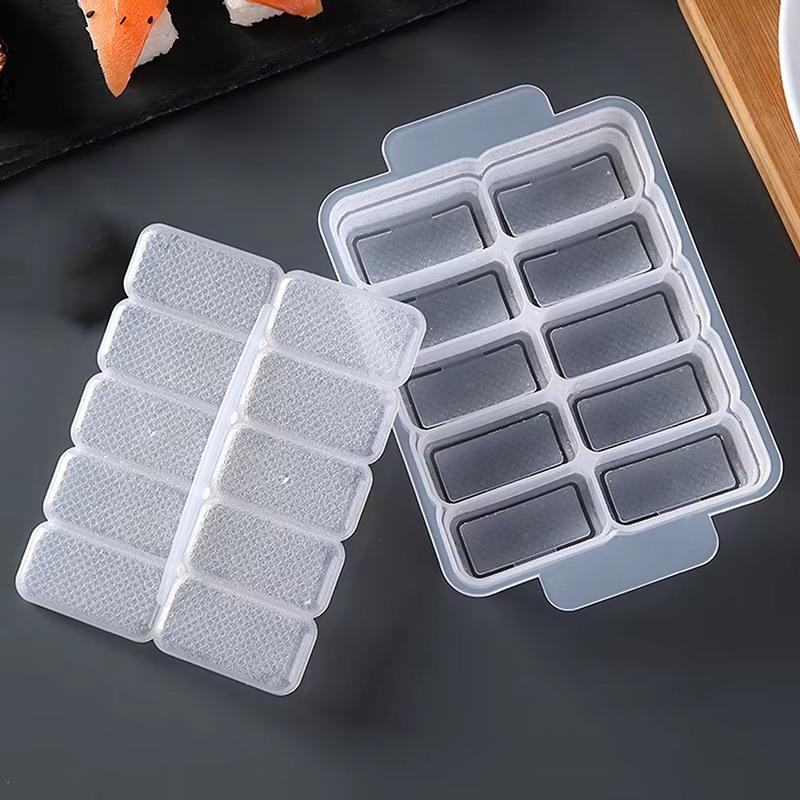 新しい10個取りおにぎり型、蓋付きノンスティックPPクリア容 - Meal Prep With Rice のレビューと価格