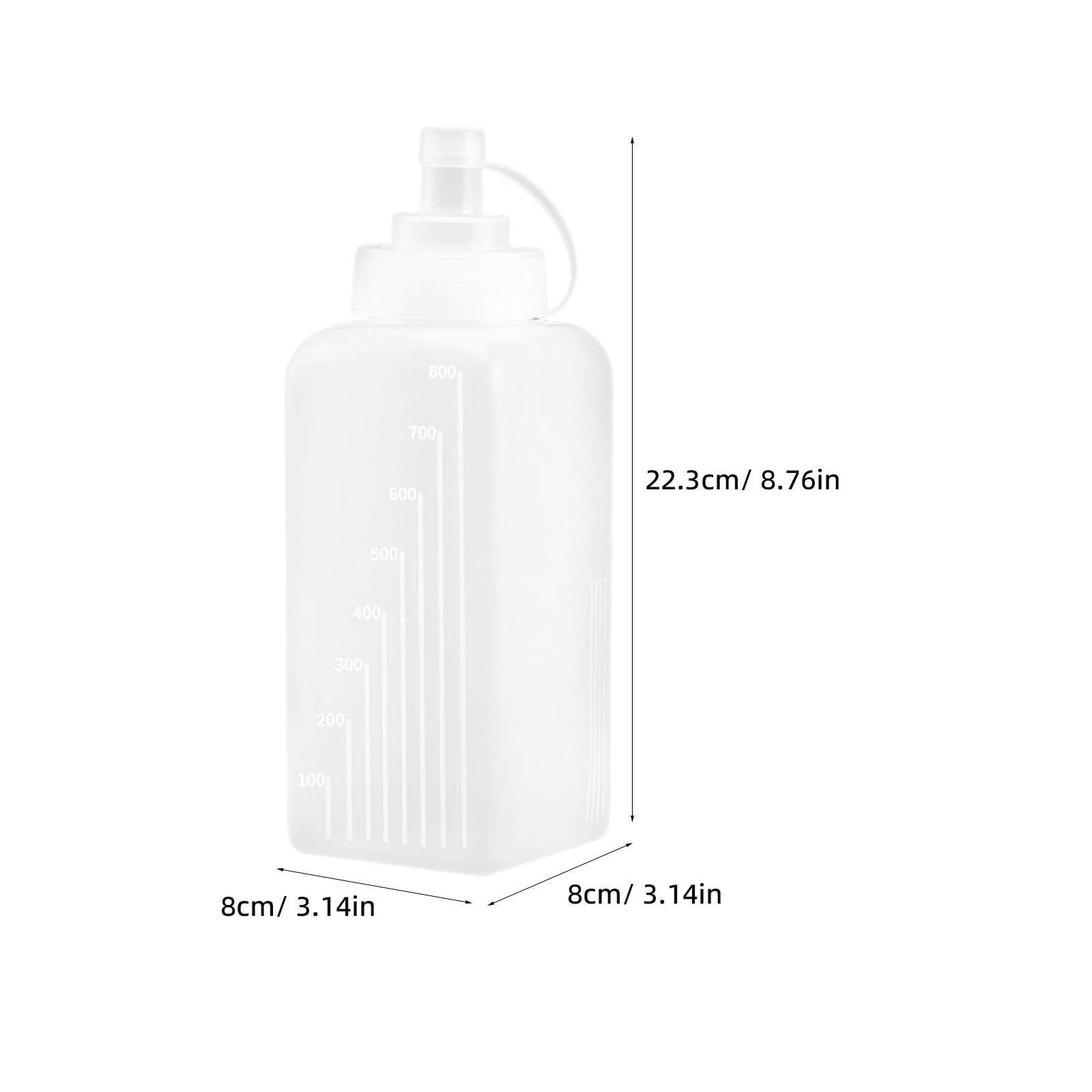 2 個のプラスチックスクイーズボトル広口漏れ防止キッチンソー - Sauce Squeeze Bottle のレビューと価格