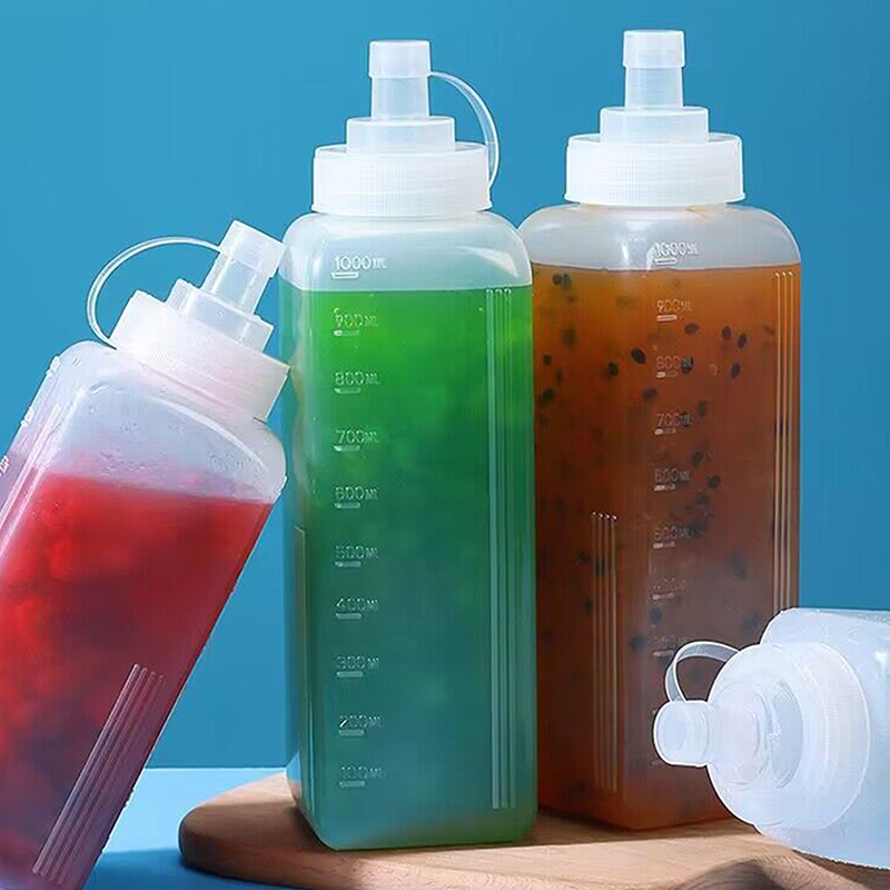 600/800/1000MLスクイーズ式調味料ディスペンサー - Sauce Squeeze Bottle のレビューと価格