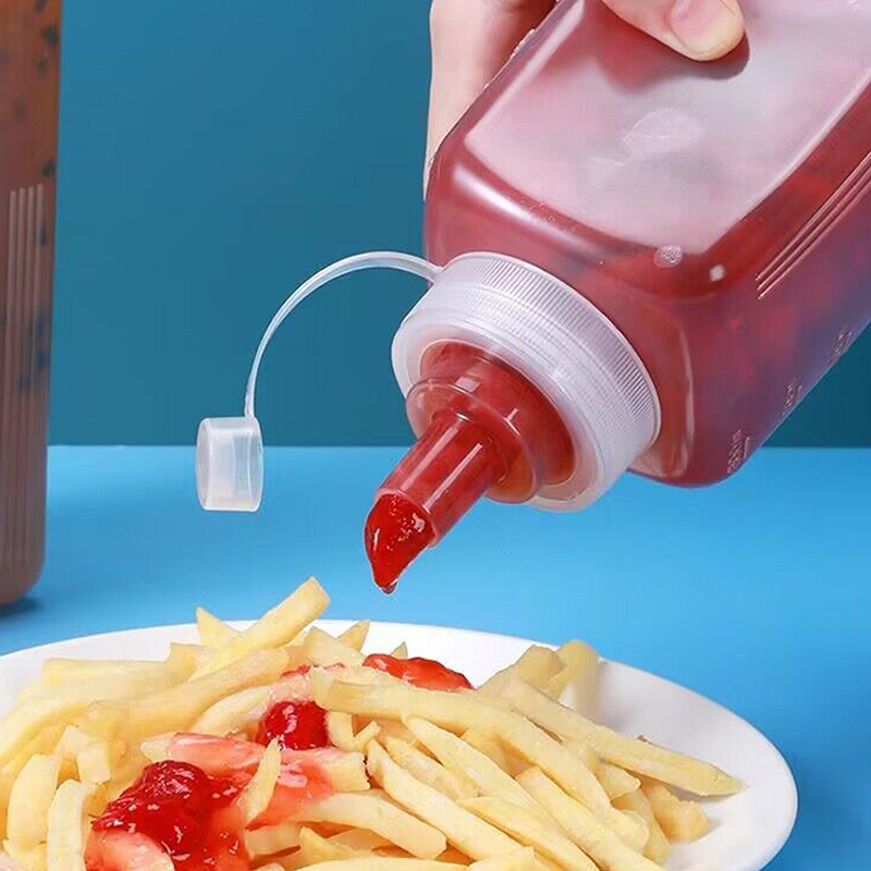 600/800/1000MLスクイーズ式調味料ディスペンサー - Sauce Squeeze Bottle のレビューと価格