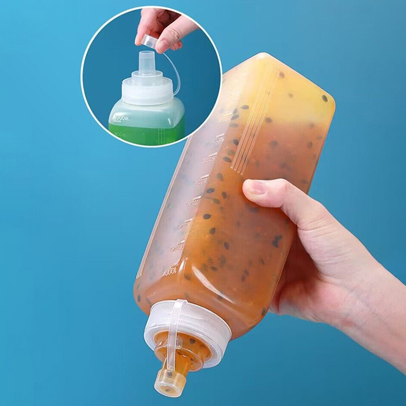 600/800/1000MLスクイーズ式調味料ディスペンサー - Sauce Squeeze Bottle のレビューと価格