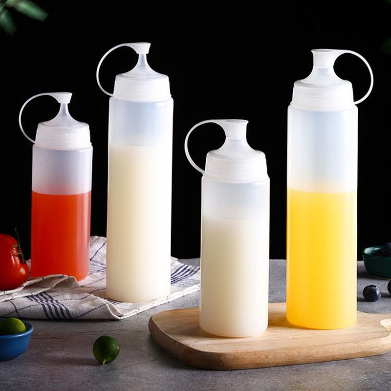 キッチン調味料サラダソースオリーブオイルボトル350/450 - Sauce Squeeze Bottle のレビューと価格