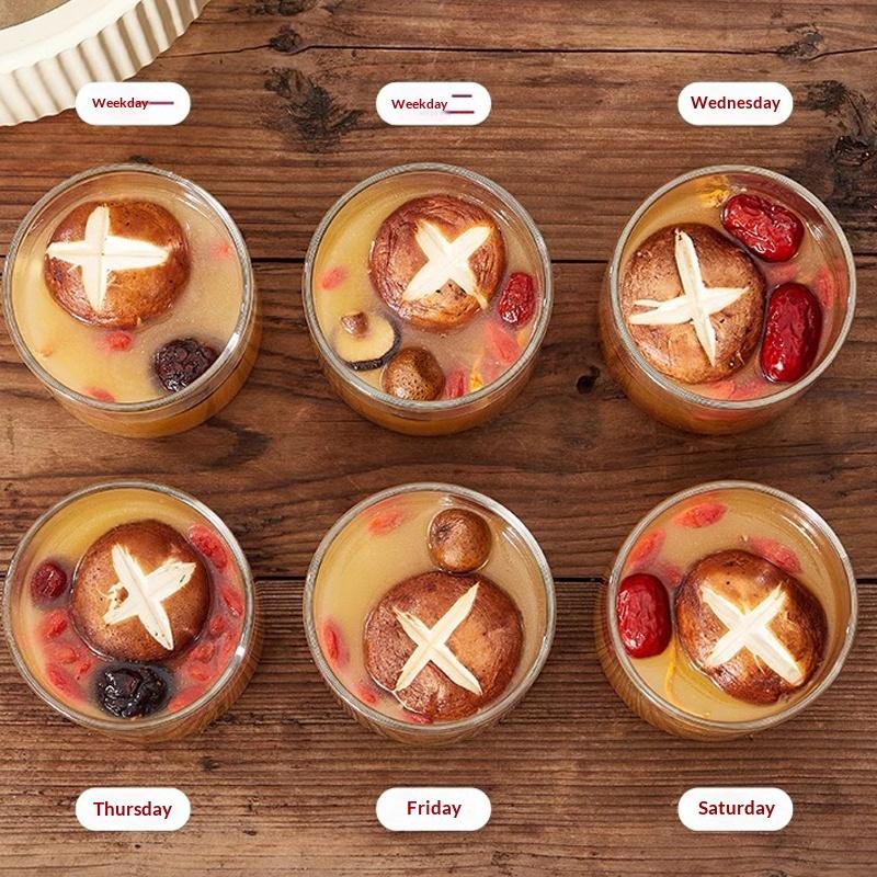 1Pc 240/400ML ガラス食品保存瓶、密封されたシリ - Meal Prep Juice Bottles のレビューと価格