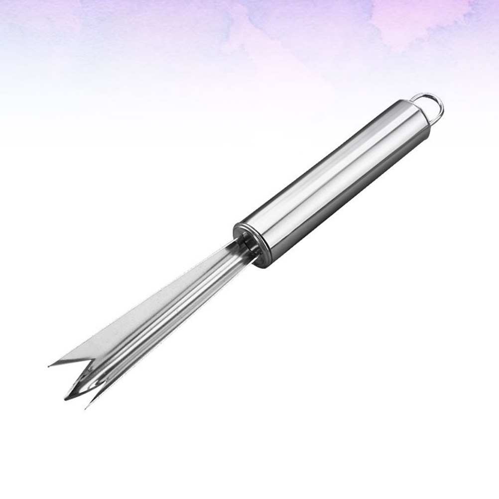 4個入りステンレス製パイナップル皮むき器、皮剥き器、芯取り器 - Pineapple Corer Slicer のレビューと価格