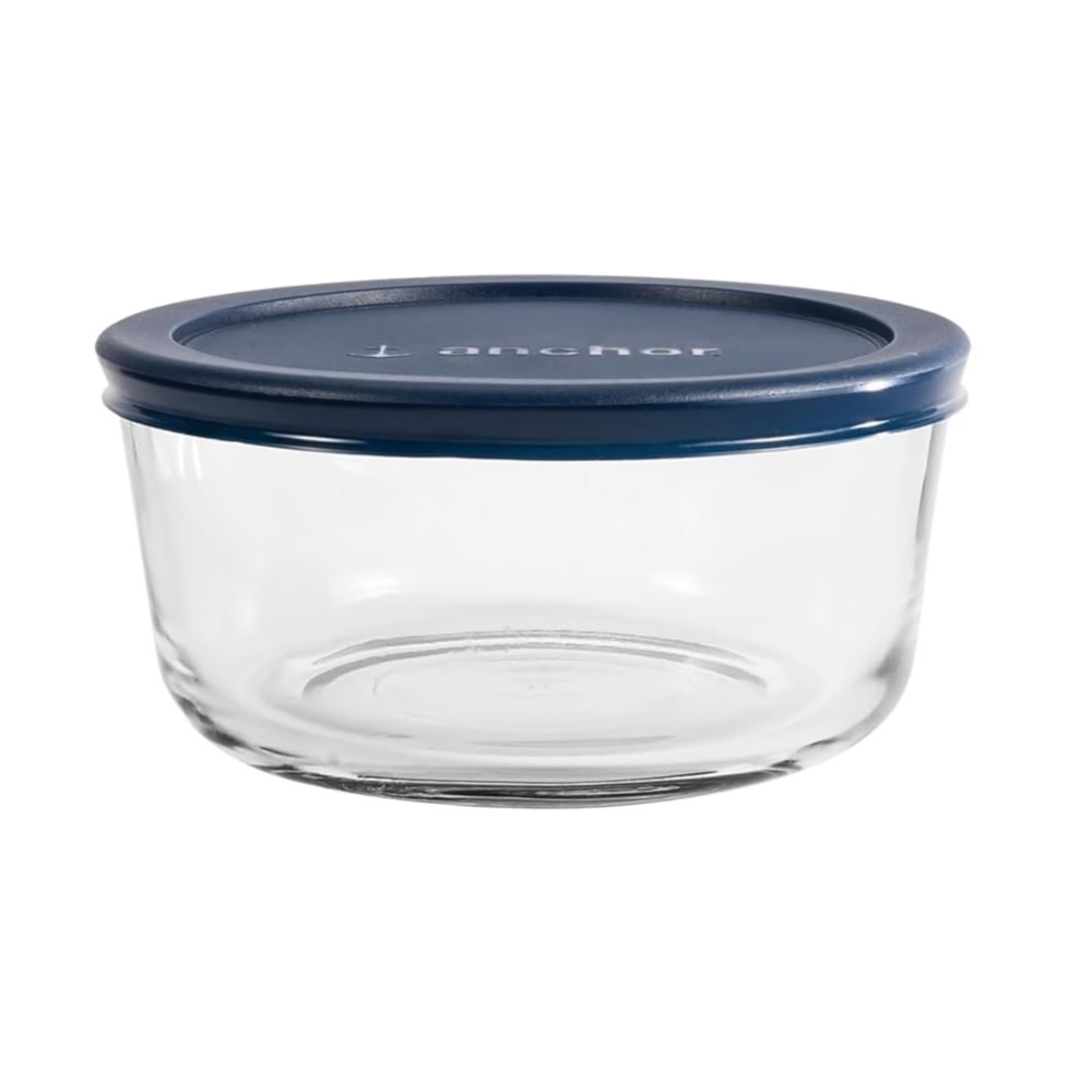 2個セット 丸型ガラス製食品保存容器 気密蓋付き 4カップ容 - Meal Prep Glass Containers With Lids のレビューと価格
