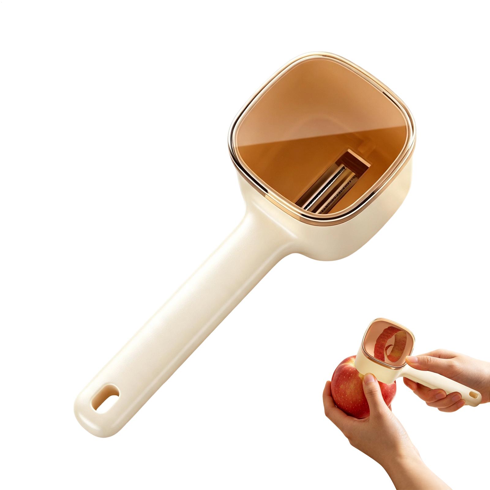 キャッチャー付き野菜ピーラー、蓋付き野菜皮むきカッターツール - Meal Prep Potatoes のレビューと価格
