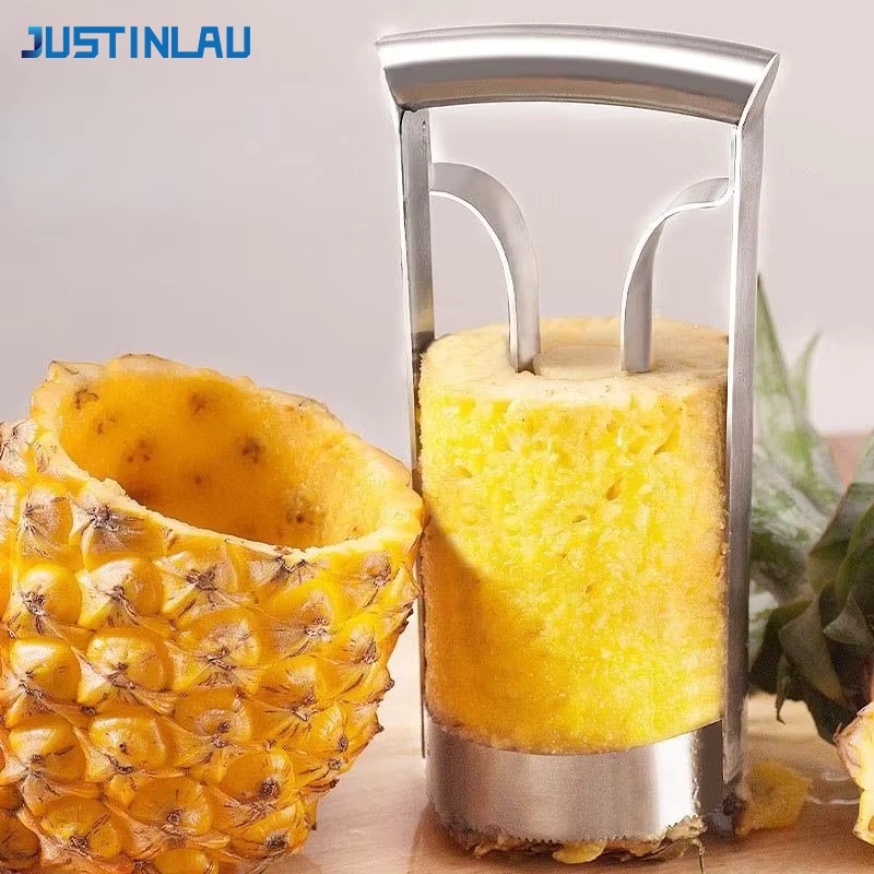 JUSTINLAU ステンレス鋼パイナップルピーラーカッター - Pineapple Corer Slicer のレビューと価格