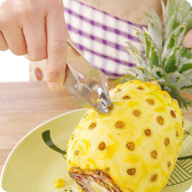 ストロベリーハラーフルーツ皮むき器、パイナップルコアラー、ス - Pineapple Corer Slicer のレビューと価格