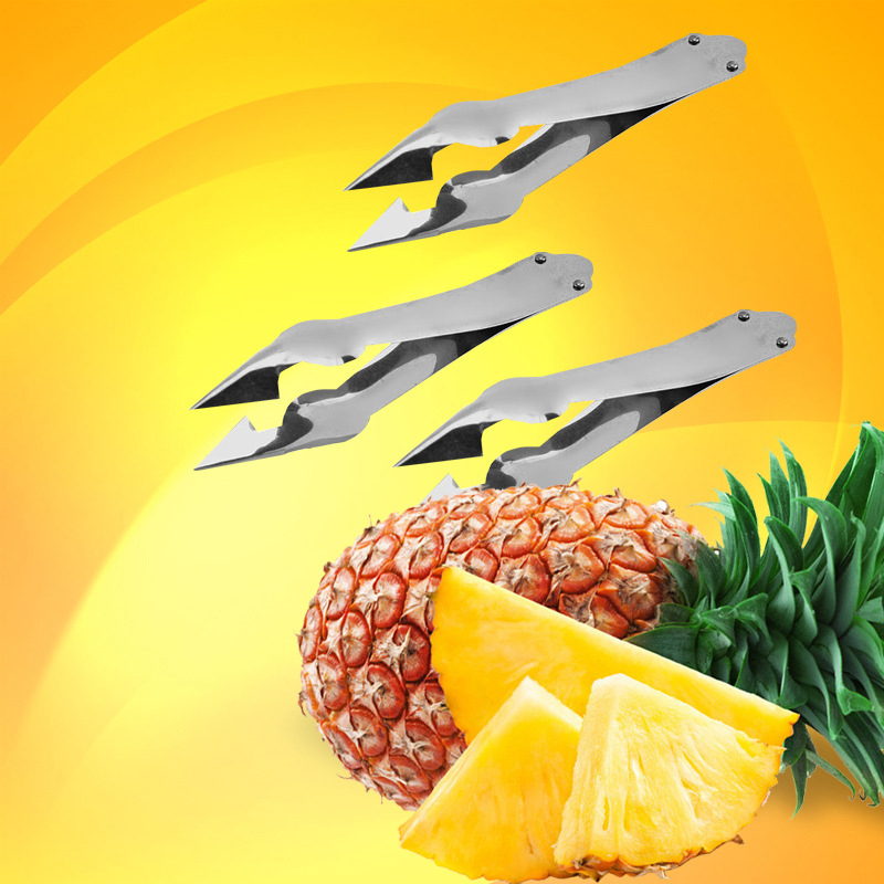 ストロベリーハラーフルーツ皮むき器、パイナップルコアラー、ス - Pineapple Corer Slicer のレビューと価格