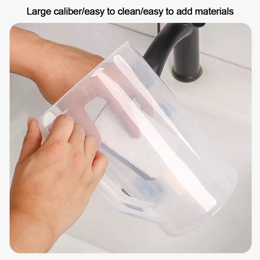プラスチック容器 透明な水筒 目盛り付きプラスチック水差し  - Meal Prep Juice Bottles のレビューと価格