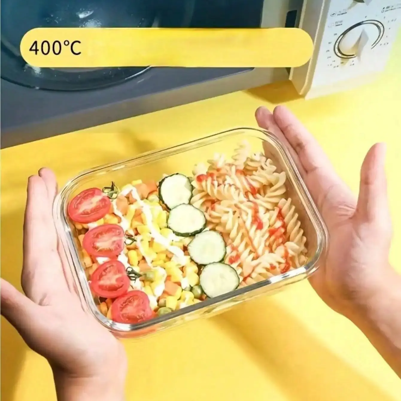 yesGlass 蓋付き食品保存容器、食事の準備用、冷蔵庫や - Meal Prep Glass Containers With Lids のレビューと価格