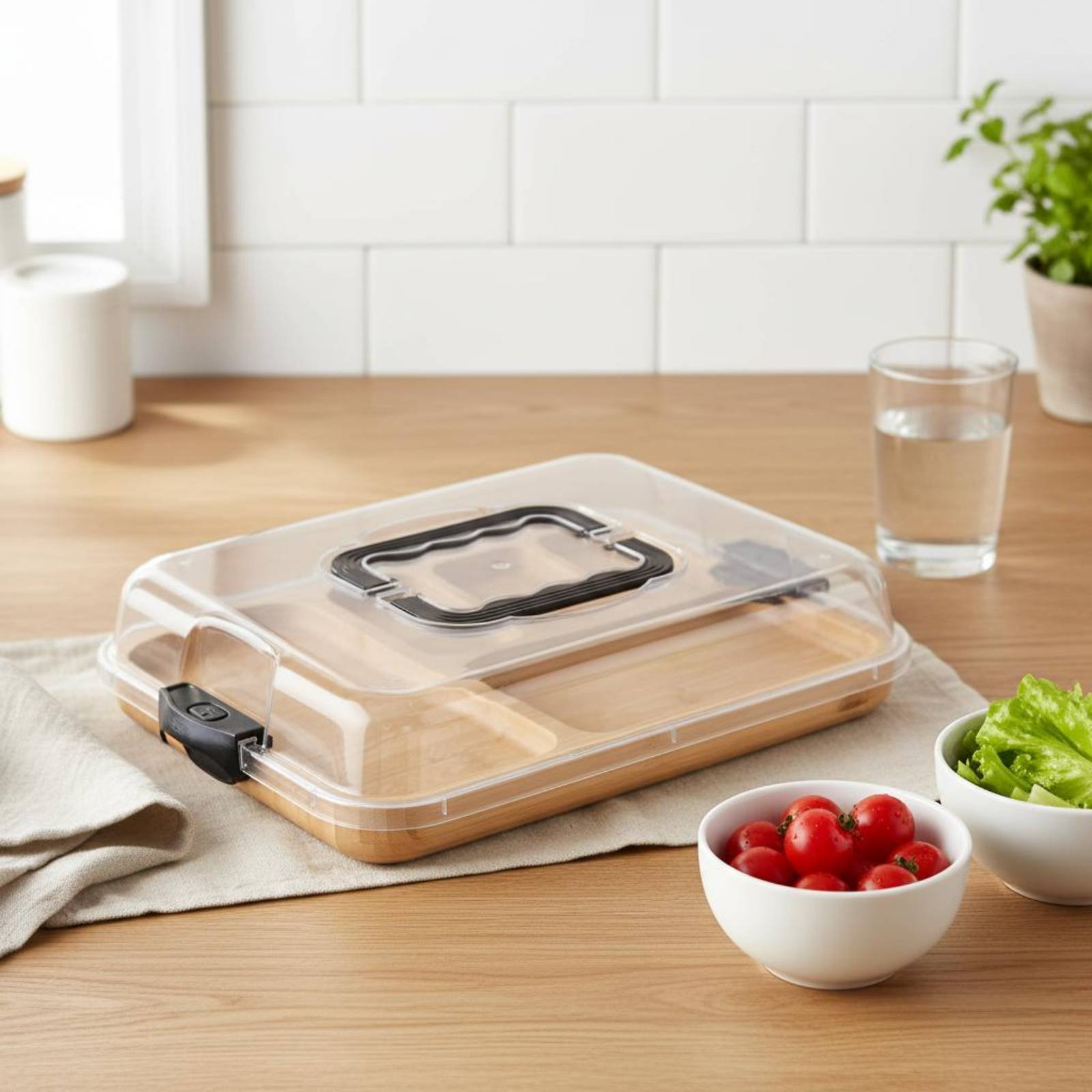 ガラス製食品容器 再利用可能な蓋付き食品ボックス 仕切り付き - Meal Prep Glass Containers With Lids のレビューと価格
