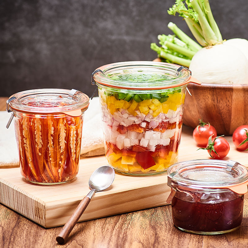 ココハウス ウェックガラス保存瓶 密閉容器 デザートやジュー - Meal Prep Juice Bottles のレビューと価格